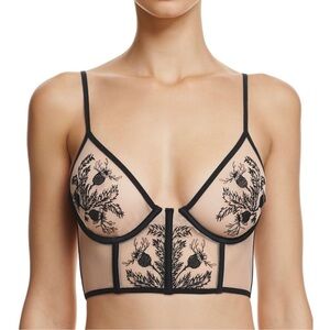 Thistle & Spire Verona Embroidered Longline Bra